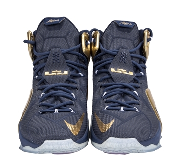 Nike "University of Akron" LeBron 12 Player Exclusive Promo Sample Pair of Sneakers